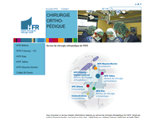 Tablet Screenshot of ortho.h-fr.ch